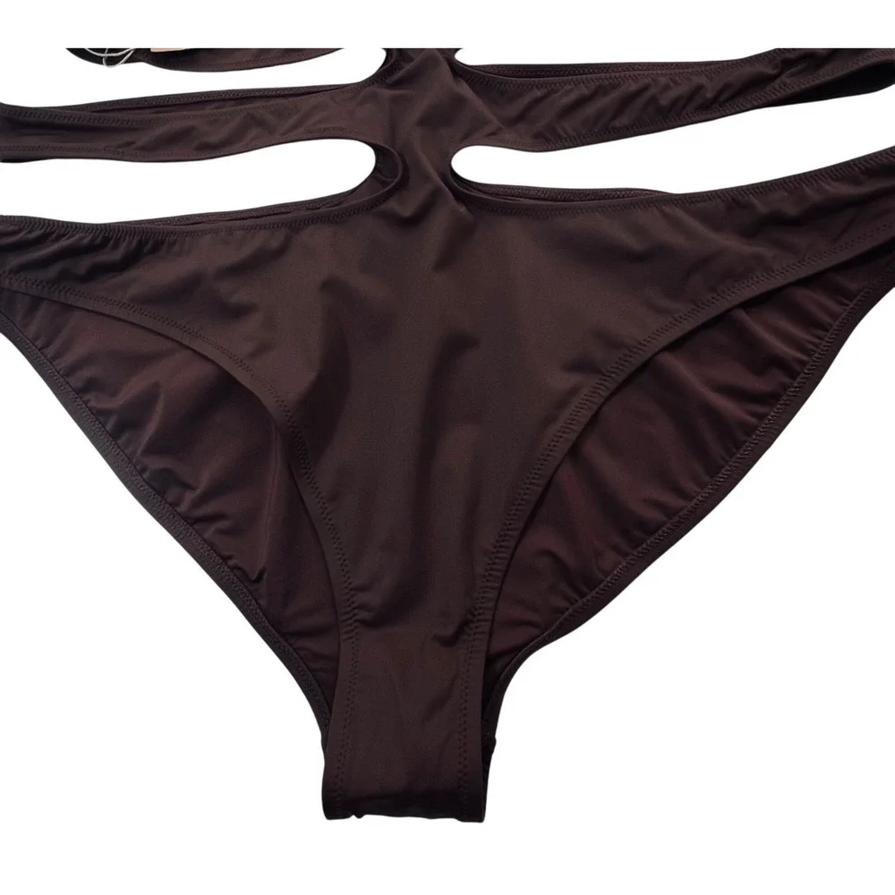 SKIMS‎ Swim Tank Monokini Cocoa 4X